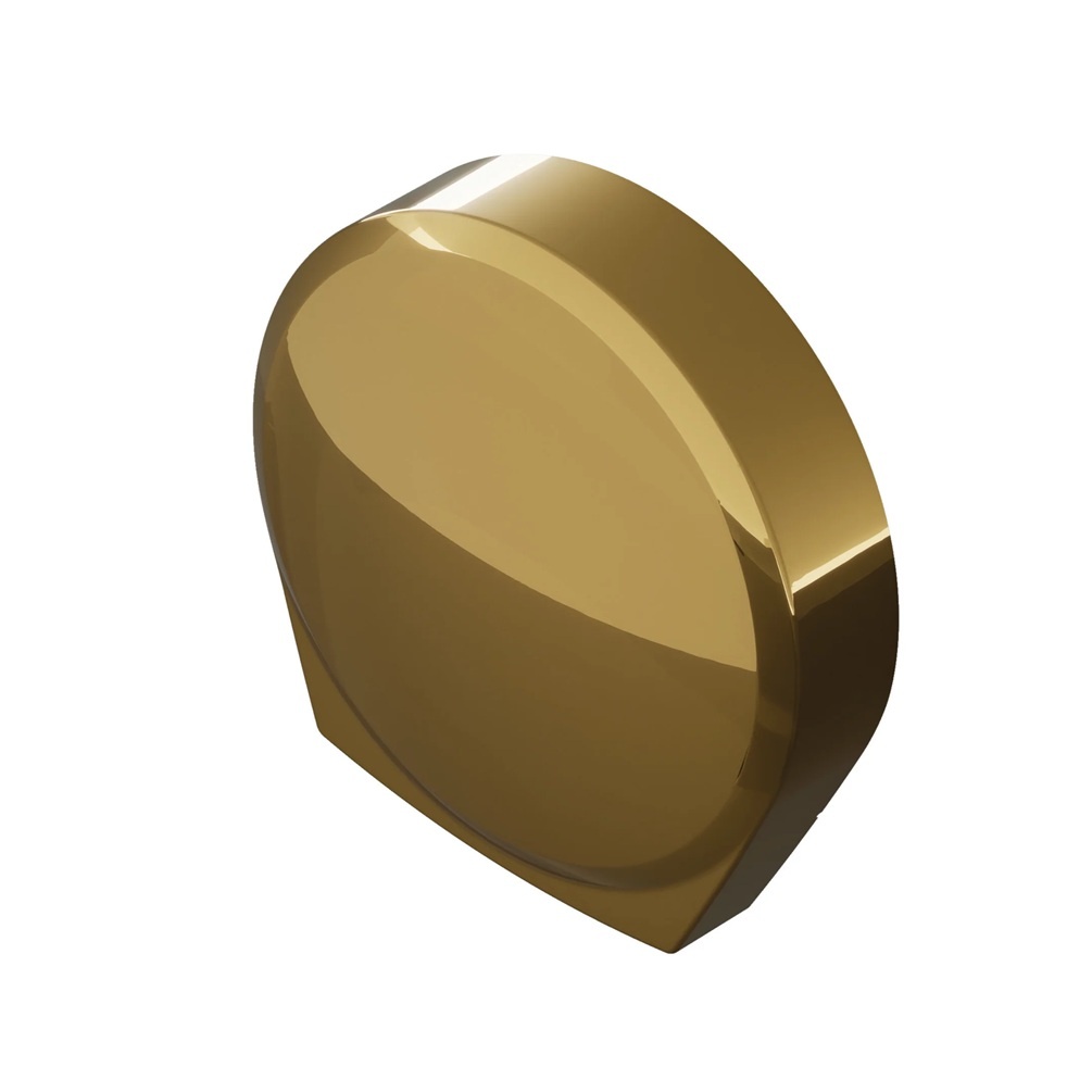 waters two-12 overflow filling system smooth gold colour kit cut out image